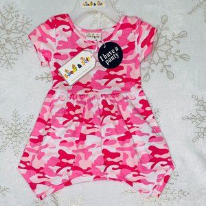 Baby Pink Camo Dress
